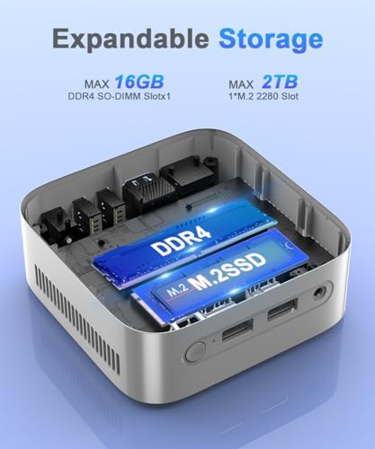  Magcubic Mini PC N150 per Ufficio e Business
| Magcubic Mini PC N150 4C/4T |6GHz Supporta 16GB RAM 512GB SSD Windows 11
